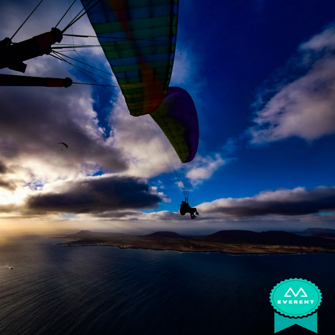 Gleitschirmfliegen-lanzarote