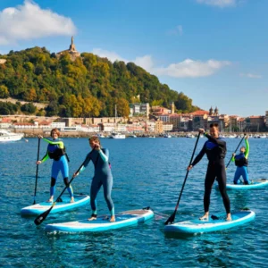 Paddle surf para grupos Playa de la Concha