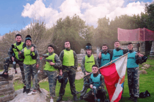 Paintball para adultos en Cantabria.