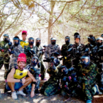 Paintball con escenario de juego en pleno bosque en Alcaraz, Albacete.