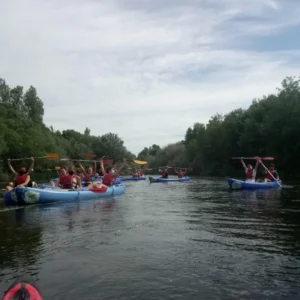 Kayak en el río Tormes con guía profesional