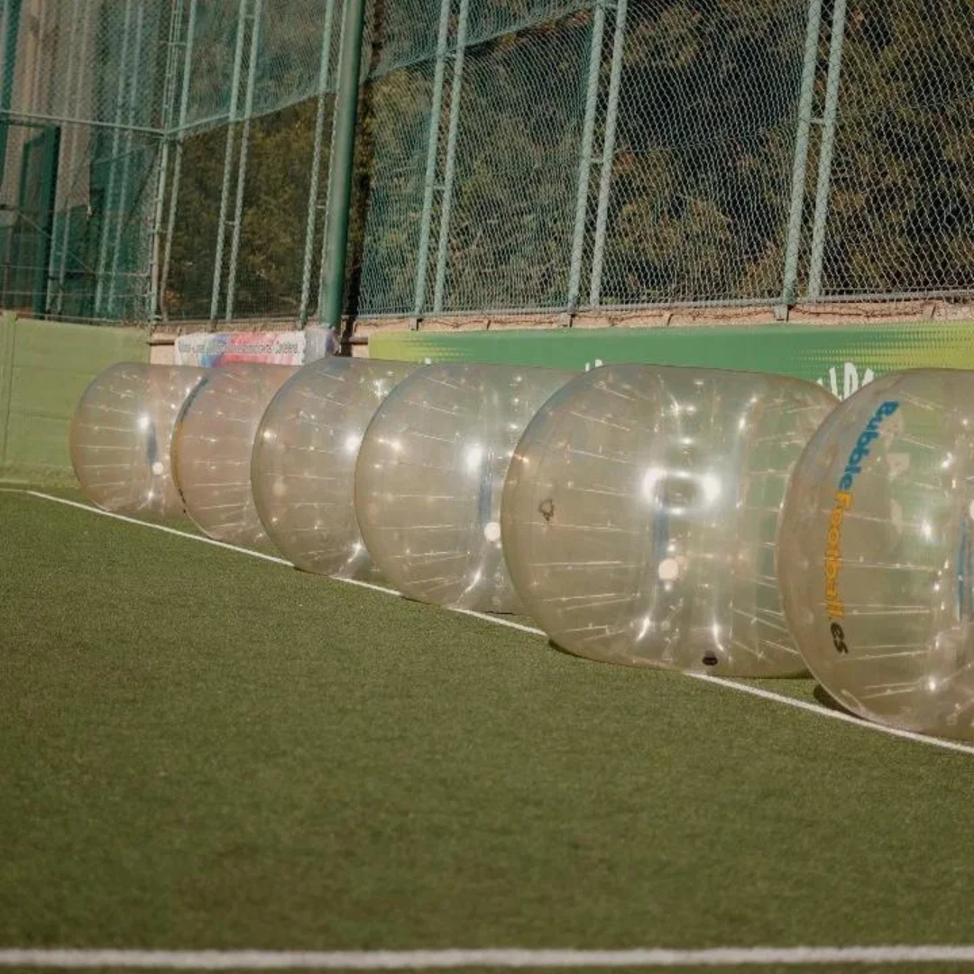 Fútbol burbuja indoor y outdoor en Horta-Guinardó