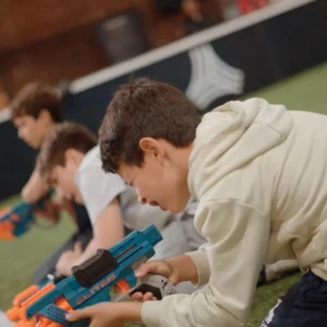 Juegos Nerf para niños en Horta-Guinardó.