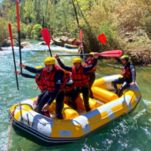 Ruta de rafting en río Mijares