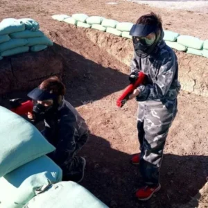 Campo de paintball para niños en Puente Tocinos, Murcia