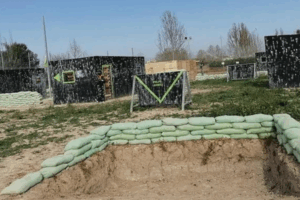 Paintball adulto y variedad de menús en Puente Tocinos, Murcia.