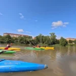 Aventura en kayak por el río Ebro en Logroño