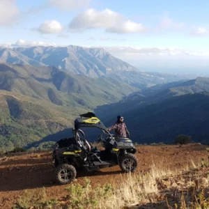 Ascenso en buggy por la ruta de La Cantera en Marbella