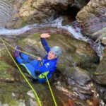 Excursión de barranco acuático en Asturias