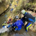 Experiencia de barranquismo acuático en Asturias