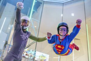 Túnel de viento para niños en Madrid