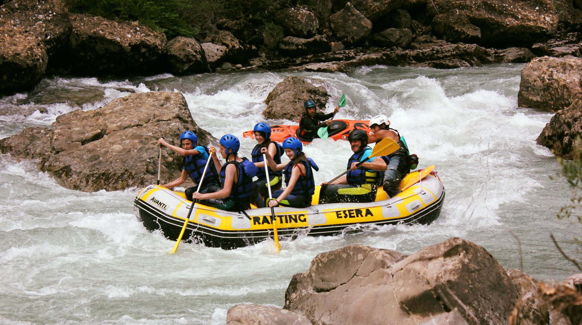 Rafting en Benasque