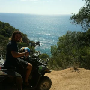 Quad en la Costa Brava