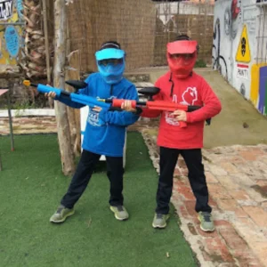 Paintball seguro para niños en Córdoba desde los 6 años