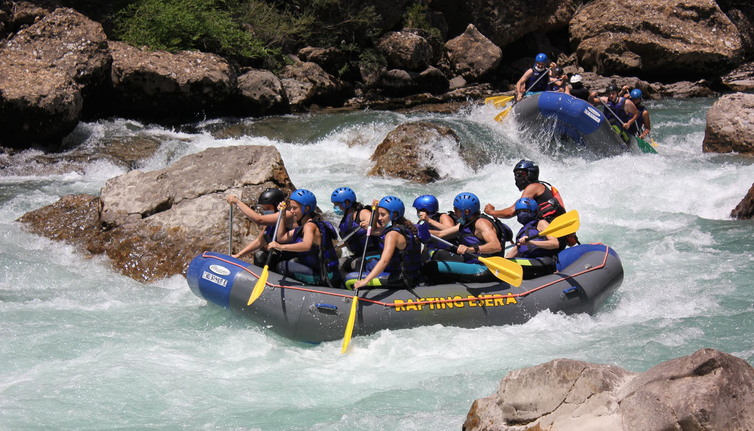 Rafting río Ésera