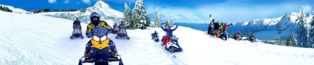 Moto de nieve en España