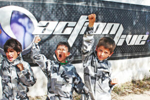 Paintball para niños al sur de Madrid en Navalcarnero