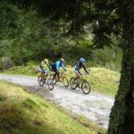 Ruta en bicicleta de montaña BTT en Arriondas