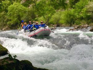 Rafting en el río Cares