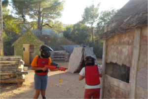 Paintball infantil y picnic en Estivella, Valencia.