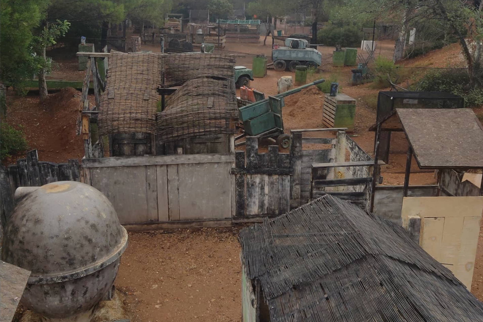 Paintball infantil y zona de picnic en Estivella, Valencia.