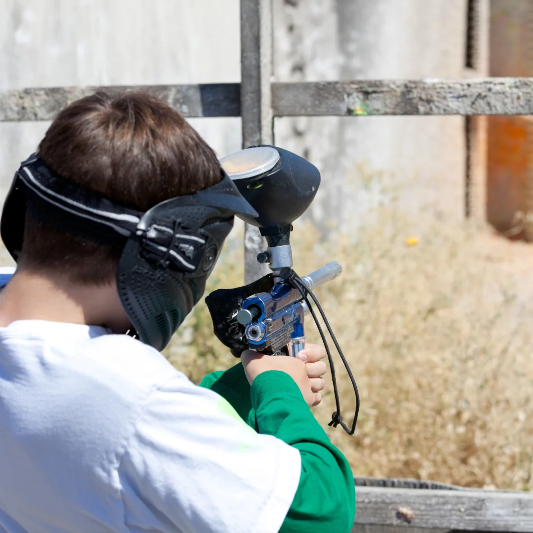 Paintball infantil experiencia segura y supervisada