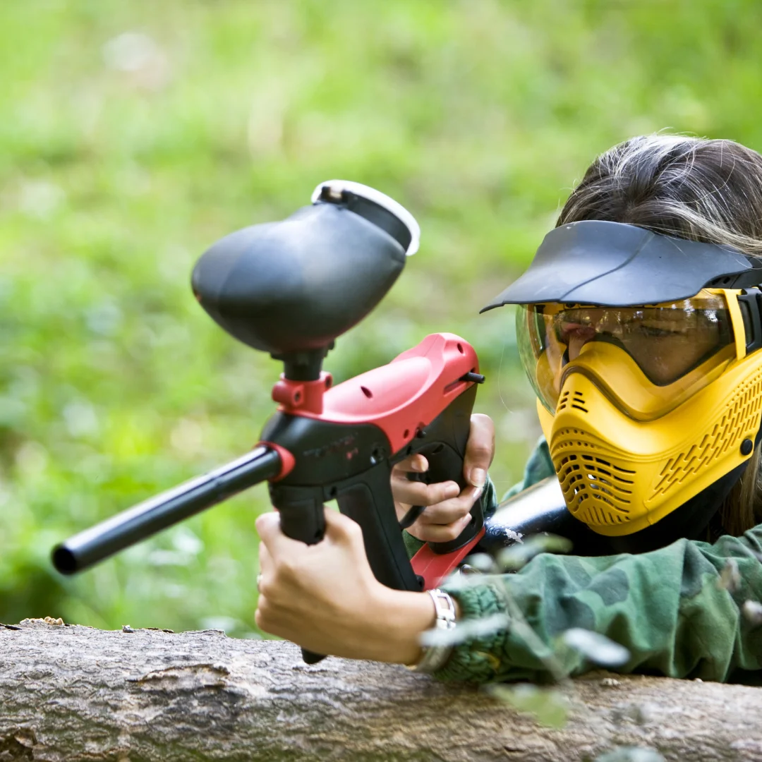 Paintball infantil en olivella, Barcelona