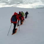 Ruta con raquetas de nieve en La Molina