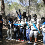 Paintball infantil, para niños, en Estivella, Valencia, a partir de los 8 años de edad.