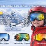 Gafas de esquí para niños: cómo acertar para que las lleven a gusto