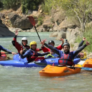 Curso de kayak en aguas bravas avanzado en Zaragoza