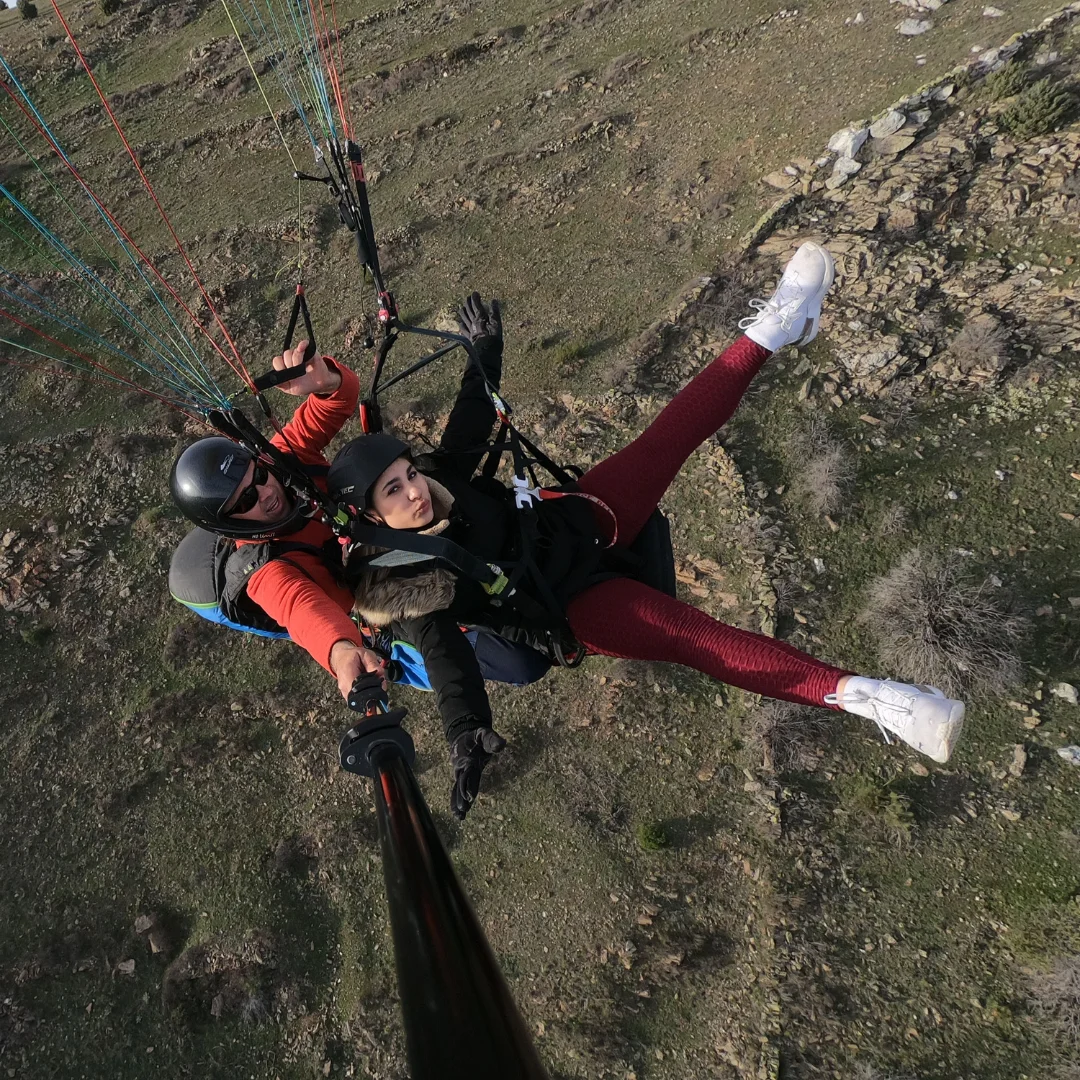 Experiencia de parapente en Ávila