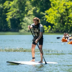 Paddlesurf en el río Oria