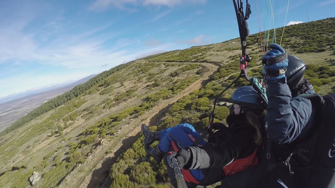 Parapente en Somosierra, Segovia