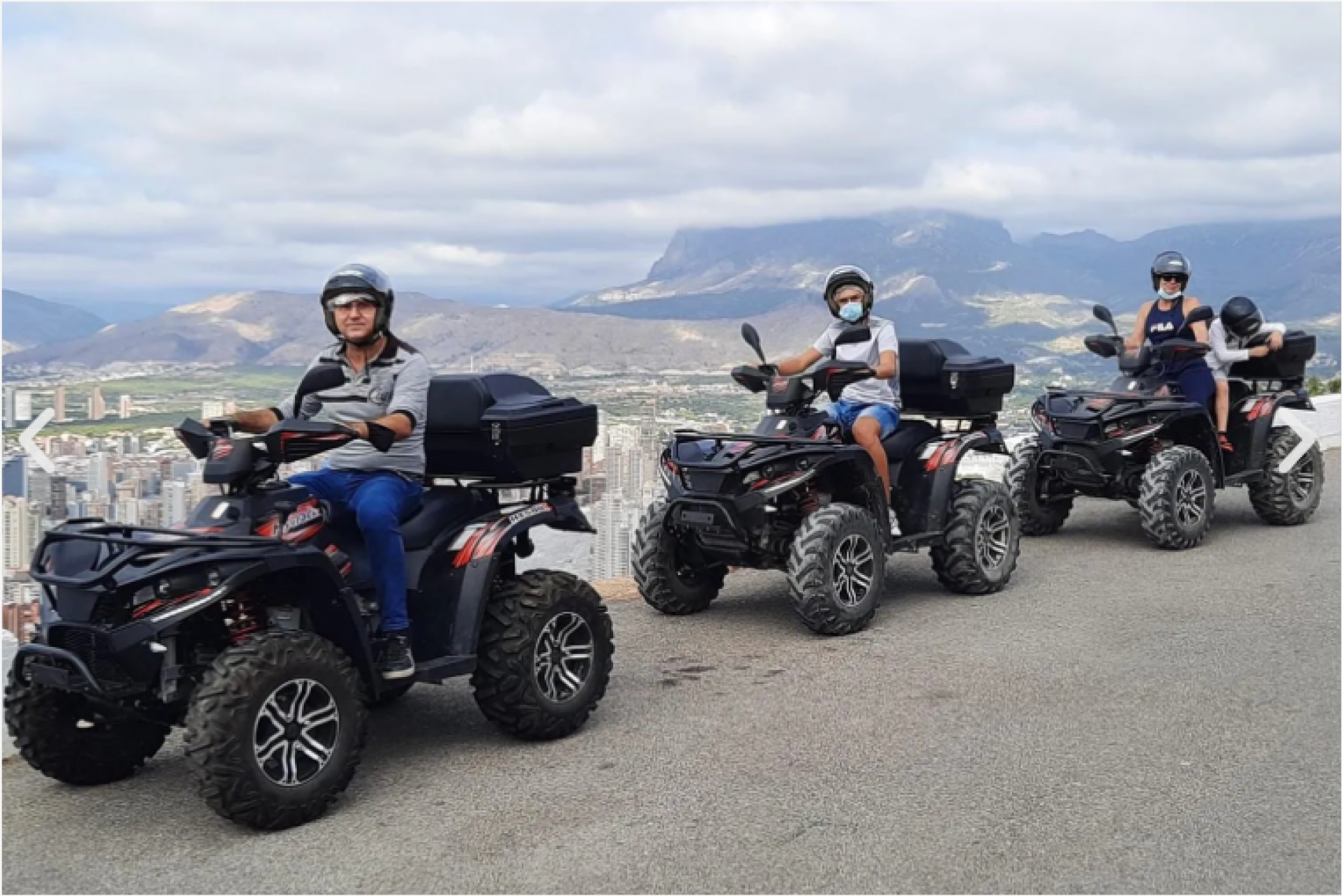 Ruta en Quad: Benidorm y Finestrat.