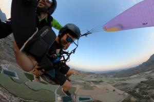 Vuelo acrobático en Murcia.