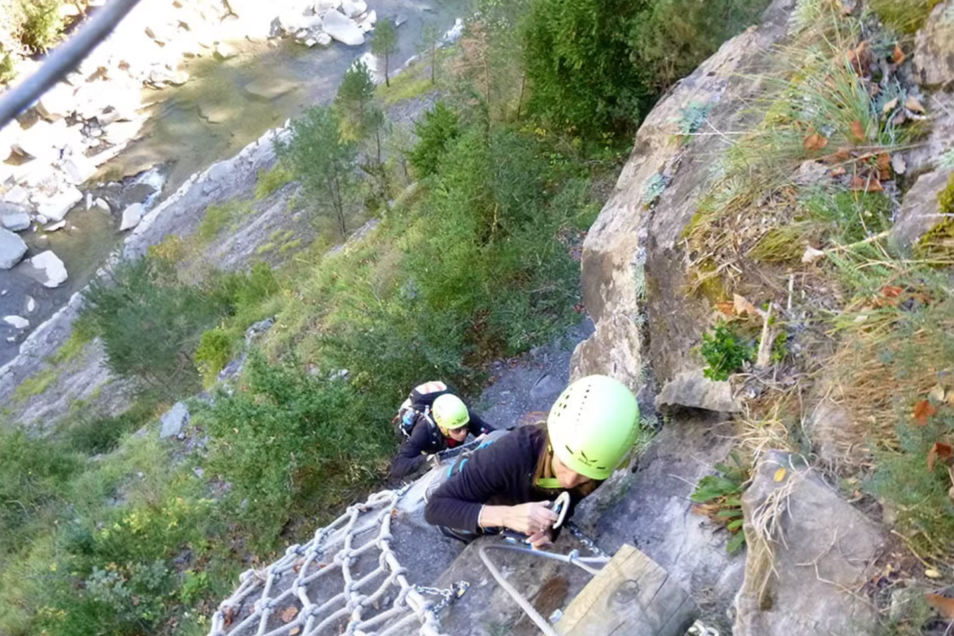 Ferrata Duendes (Iniciación).