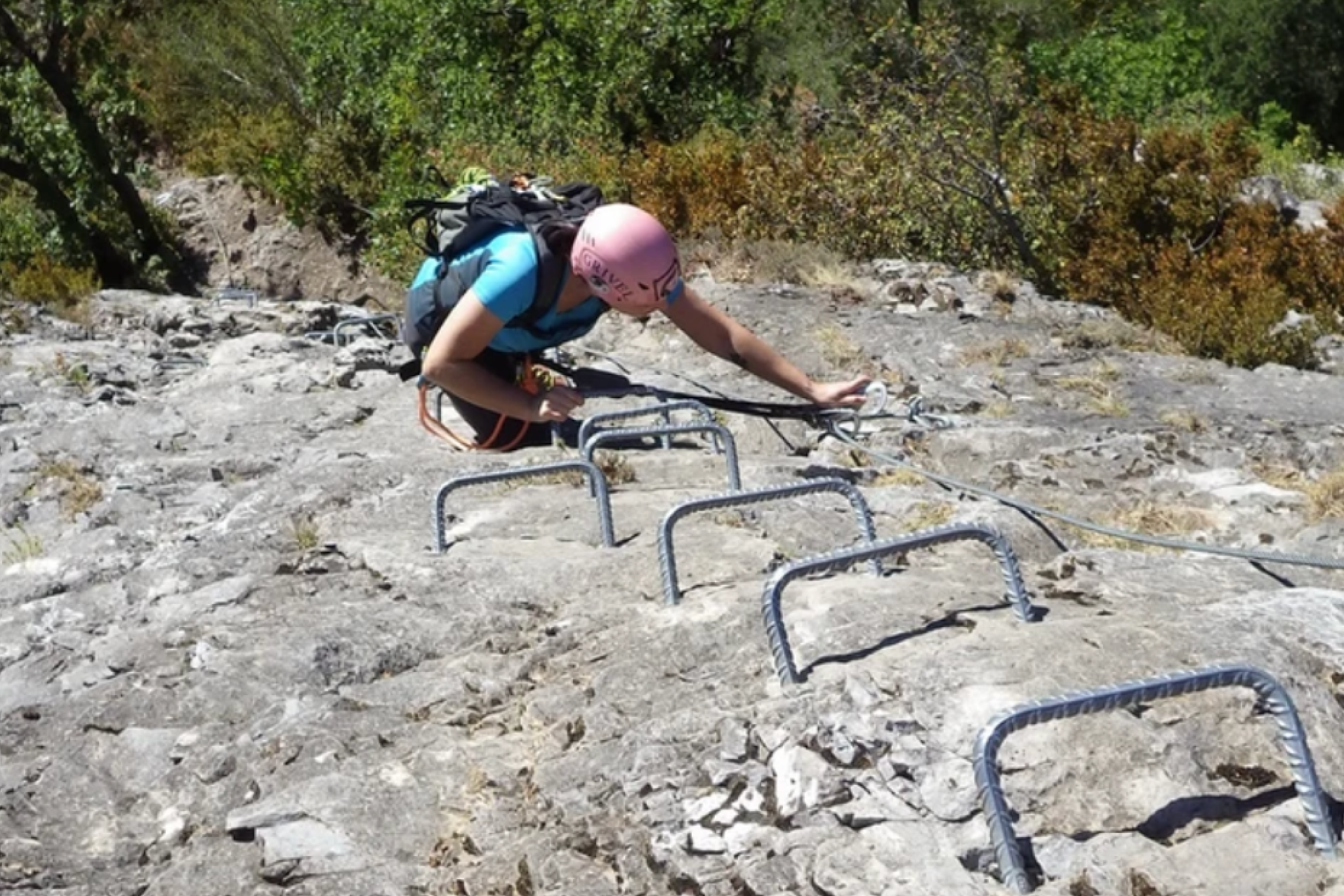 Ferrata Sta Elena (Iniciación).