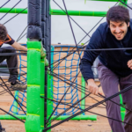 Wipeout de invierno + Bubble Soccer + Menú asado en La Canonja, Tarragona.