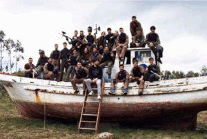 Paintball adulto en pleno bosque en La Coruña.