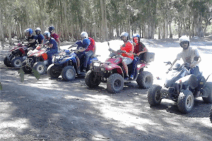 Ruta en Quad por el área recreativa de Puente Palo en Granada.