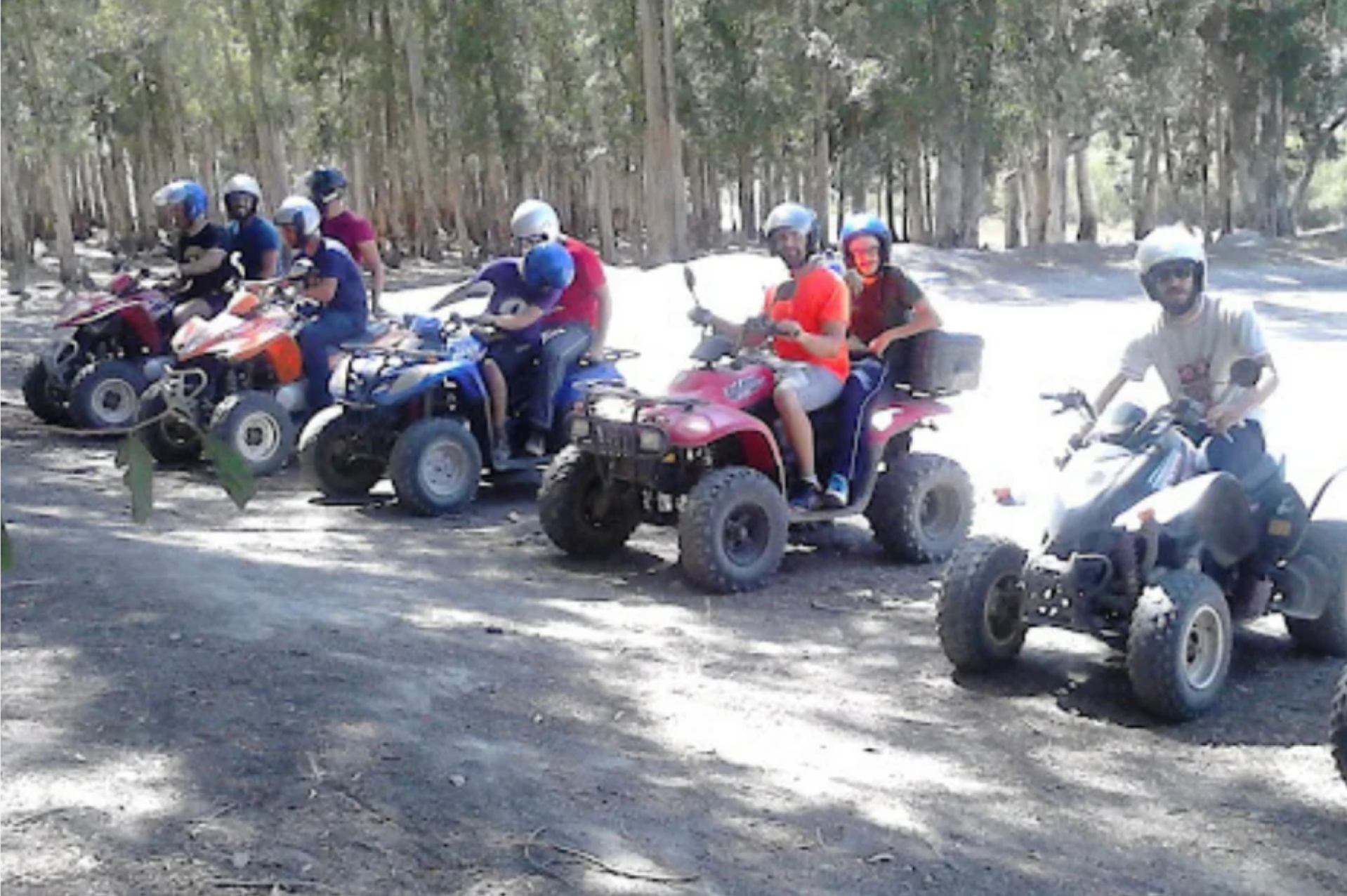 Ruta en Quad por el área recreativa de Puente Palo en Granada.