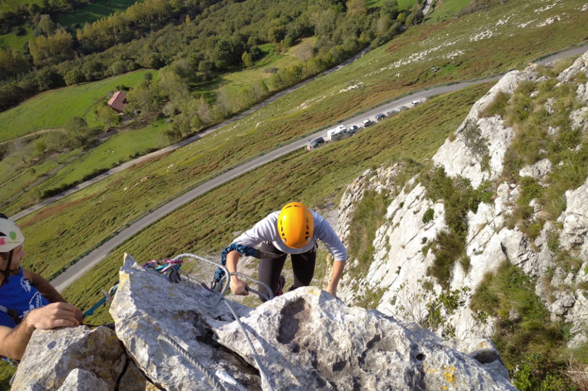 VĆa Ferrata completa El Torreón de LiĆ©rganes, Asturias.