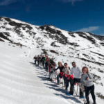 Raquetas de Nieve en Brañavieja (Alto Campoo) media jornada/jornada completa, Cantabria.