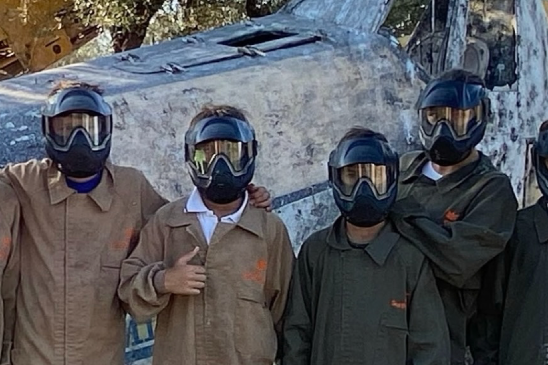 Paintball infantil en Sevilla.