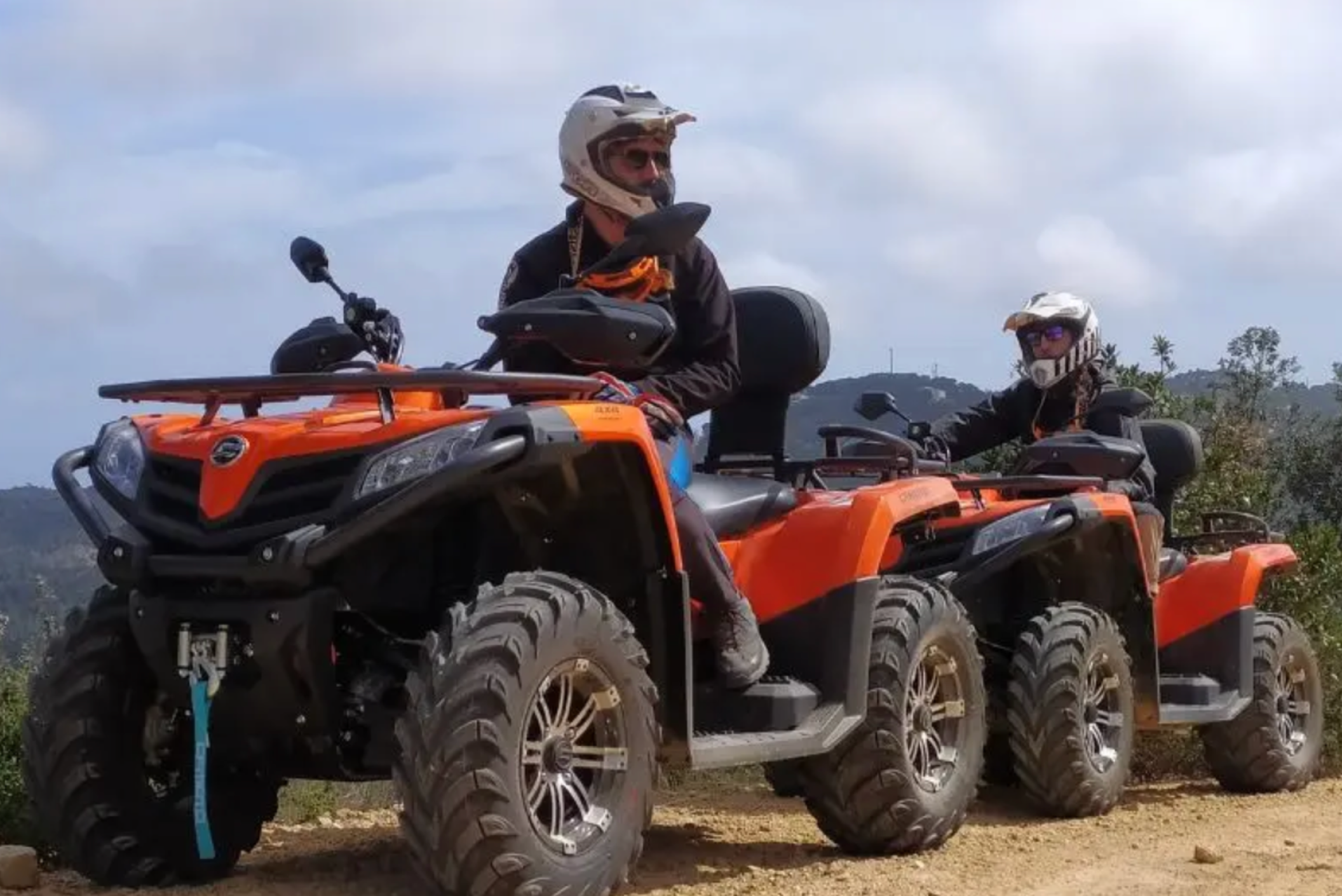 Ruta en Quad offroad al Santuario de St. Pere del Bosc.