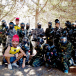 Paintball infantil en Alcaraz, Albacete.