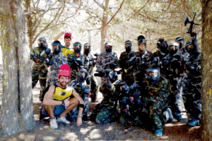 Paintball infantil en Alcaraz, Albacete.