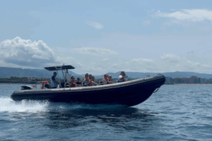 Tour en Barco a las Islas Gemelas con vista panorámica de Gijón.