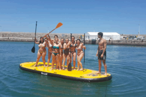 Alquiler de tabla de Paddle Surf XXL en Gijón.